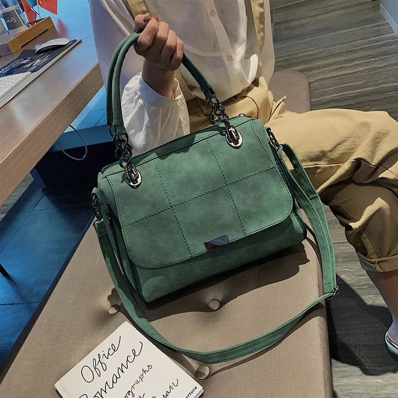 Sac à Bandoulière Femme en Cuir