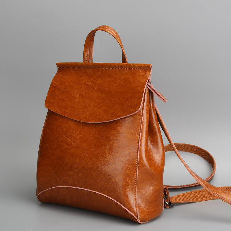 SAC À DOS CUIR VACHE POLYVALENT FEMME