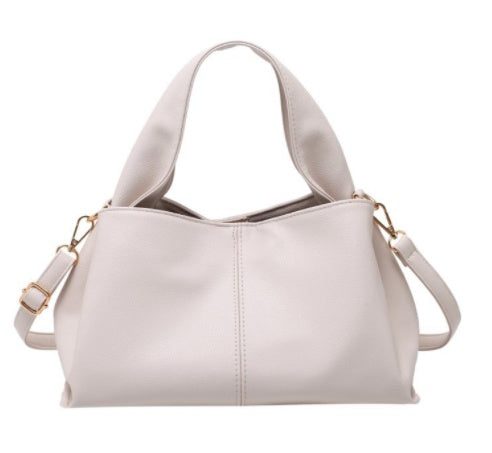 Chic Organic - Sac drapé en cuir de veau