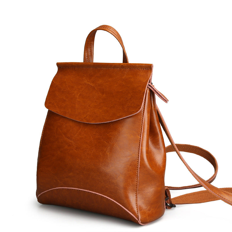 WOMEN'S VERSATILE COW LEATHER BACKPACK