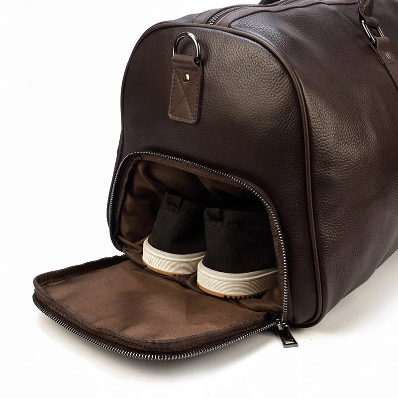 Sac de Voyage Weekender en Cuir Abamid