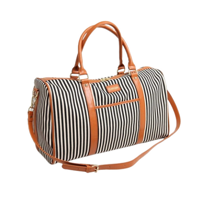 Striped Travel Bag